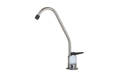 Home Water Filter Faucet Plastic Black hand