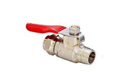 Metal vlave 8MM Red Hand