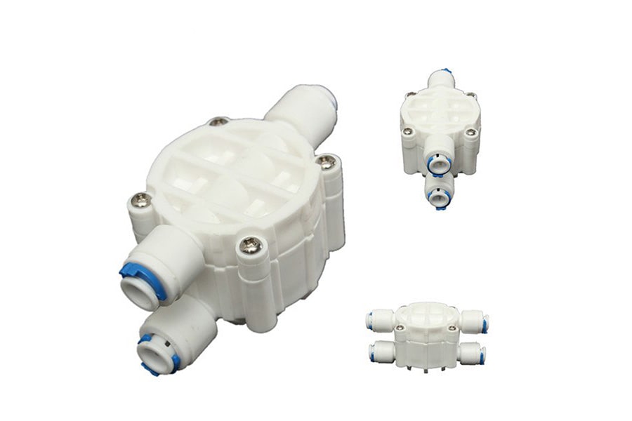 4 Way  6MM Automatic Shut Off Valve