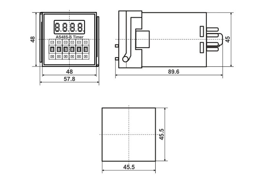 تايمر فلاشر Digital - DH48S-S