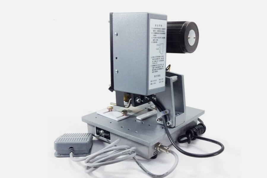 طابعة تاريخ حرارية عمودية نصف اتوماتيك