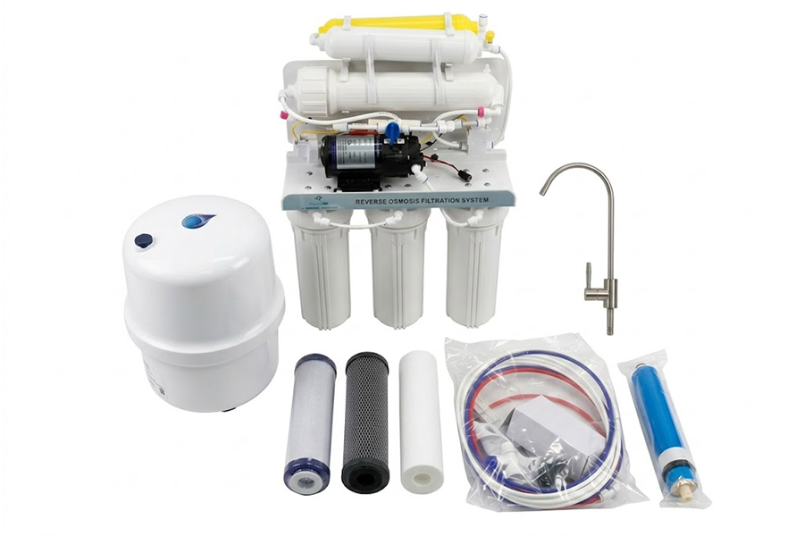 فلتر 6 مراحل 75 غالون