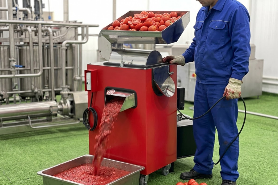 ماكينة عصر الفواكه والبندورة